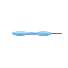 LM™ Ortho Mirror Handle 28 Blue, Bausch-Verbiest design, For measuring the sagittal overjet and vertical overbite.