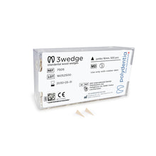 3Wedge by Polydentia – Interdental Wood Wedges, Refill, Size Jumbo, 500 pcs.