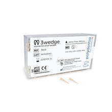 3Wedge by Polydentia – Interdental Wood Wedges, Refill, Size Skinny, 500 pcs.