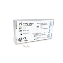 3Wedge by Polydentia – Interdental Wood Wedges, Refill, Size Small, 500 pcs.