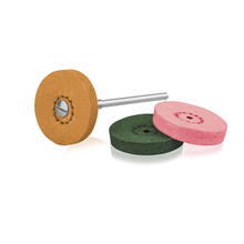EVE™ Softwheels are felt wheels impregnated with aluminium oxide abrasive for high shine on acrylics.