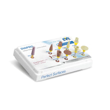 DIAPRO (RA) by EVE is a diamond-impregnated polishing system specifically engineered for Lithium Disilicate, Mix Set