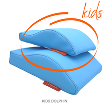 Happynecks® Kids Dental Chair Headrest Neck Support Pillow, Dolphin Blue