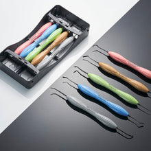 LM™ Arte™ Dark Diamond Set by StyleItaliano™ - Instruments for aesthetic composite layering and sculpting.