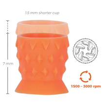 Short Prophy Cups RA - Metal Shank, Turbine Blade | Curion Dental