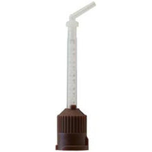 Embout mélangeur - brun avec noyau transparent + embout intra-oral (50 pièces) - D2D HealthCo.