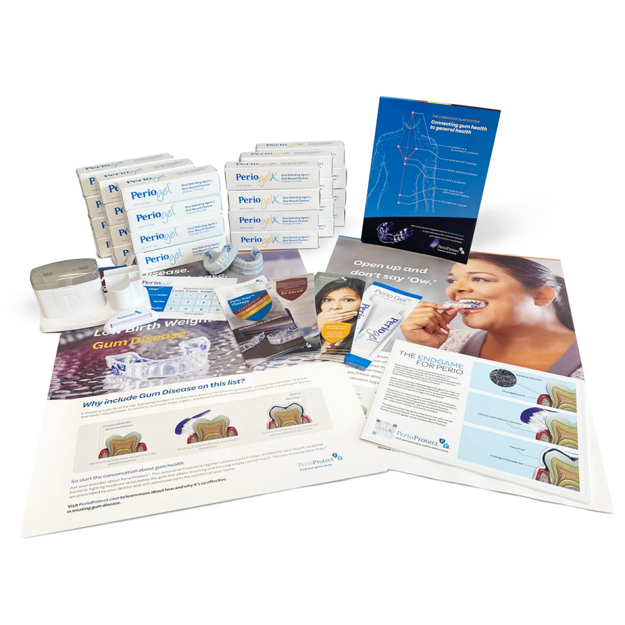 Perio Protect® - Kit marketing pour l'éducation des patients Soins et confort bucco-dentaires