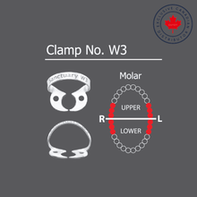 Sanctuary™ Crampons pour digues dentaires sans ailettes | Curion Dental