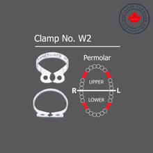 Sanctuary™ Crampons pour digues dentaires sans ailettes | Curion Dental