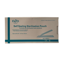 Sachets de stérilisation de tailles multiples - BOÎTE (200 sachets) - D2D HealthCo.