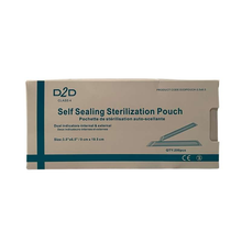 Sachets de stérilisation de tailles multiples - BOÎTE (200 sachets) - D2D HealthCo.