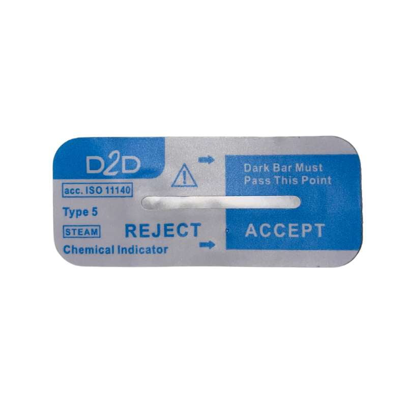 Bande indicatrice de produits chimiques de classe 5 (500 bandes) - D2D HealthCo.