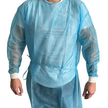 Blouses d'isolation à usage unique - Manchette tricotée - PACK DE 10 PIECES - D2D HealthCo.